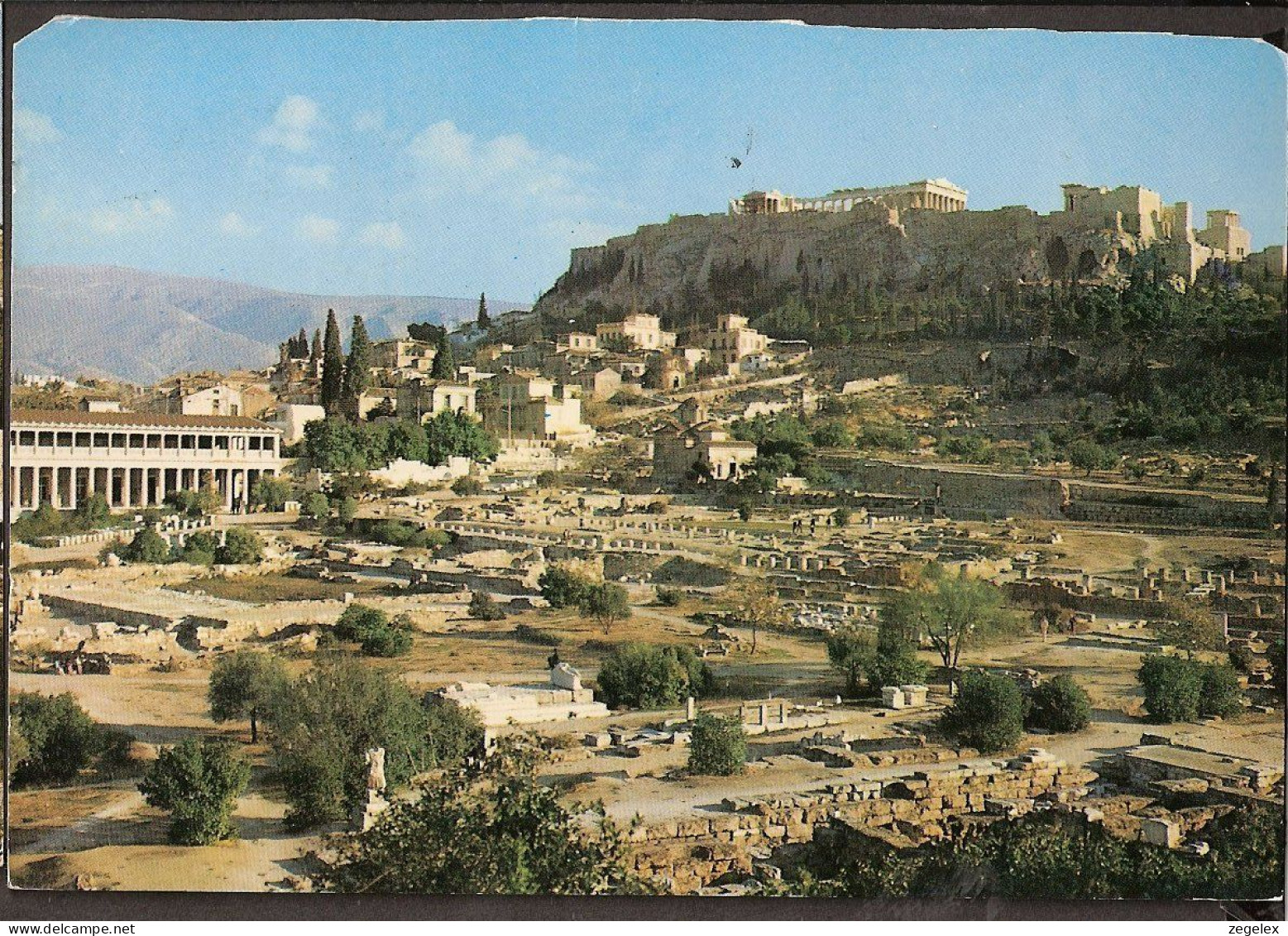 Athens - Agora And Acropolis, Akropolis - 1978 - Greece