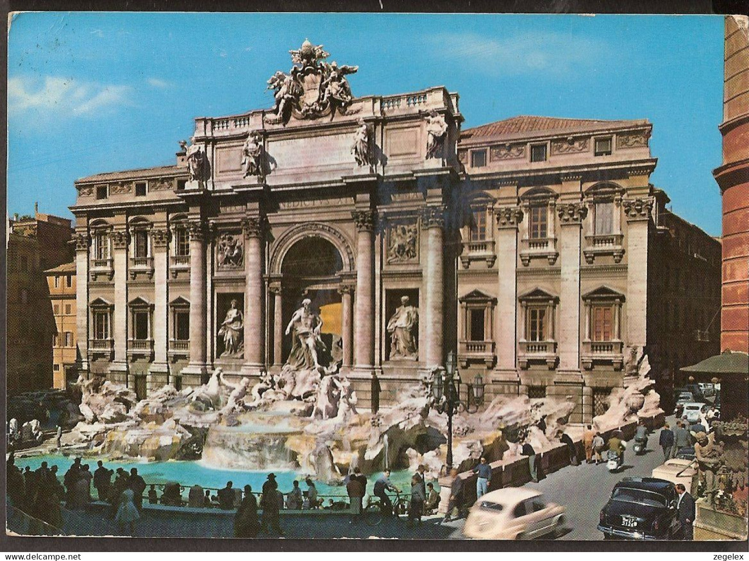 Roma - Fontana Di Trevi - 1962 - Fontana Di Trevi