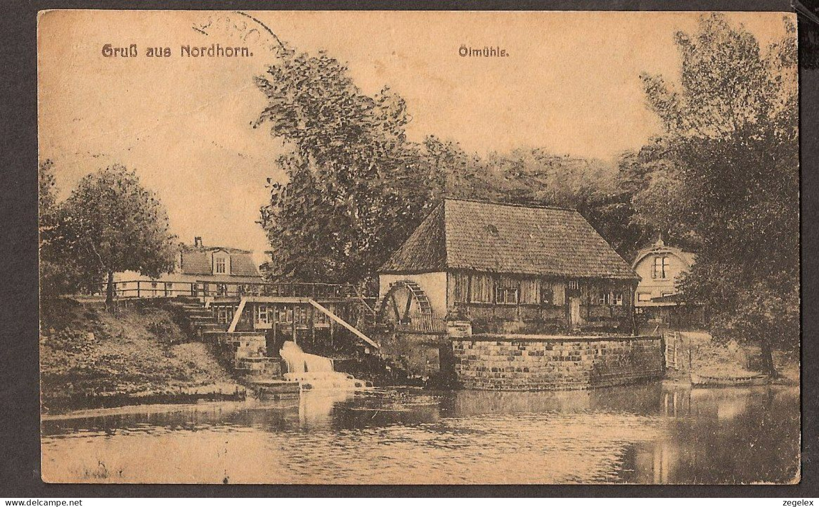 Nordhorn - Ölmühle Around 1900 - Nordhorn