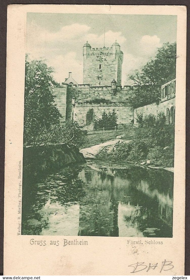 Bentheim - Around 1900 (Nur Mit Bleistift Beschrieben) - Bad Bentheim