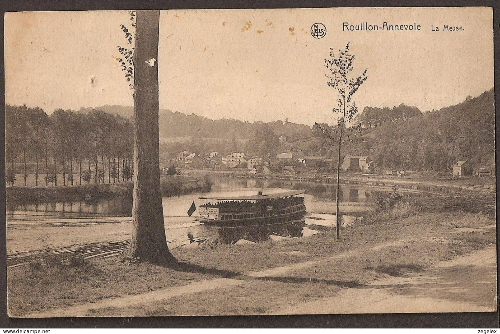 Rouillon-Annevoie  Bateau D'excursion Sur La Meuse - Anhée