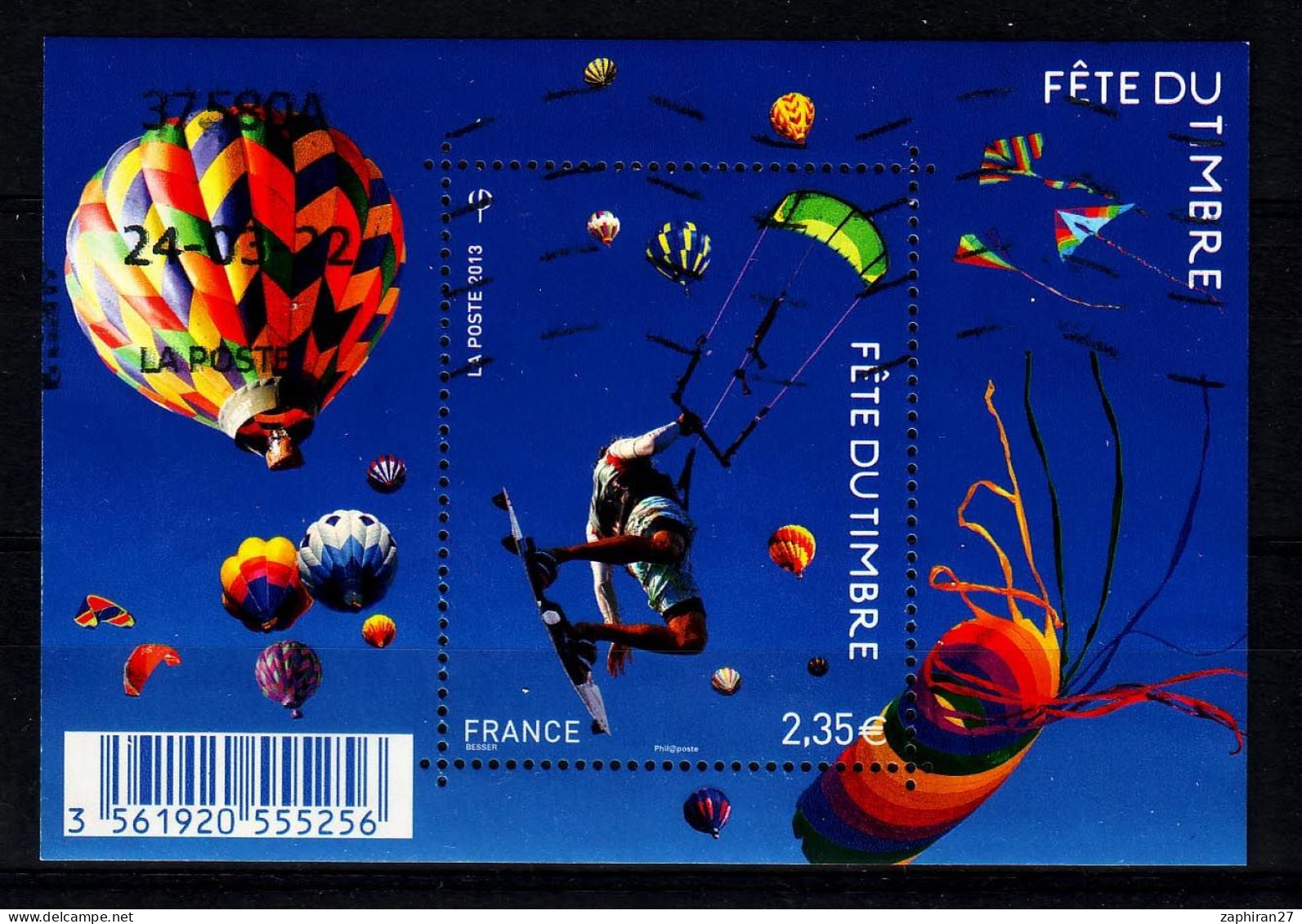 2013 N F4810 LE TIMBRE FETE L'AIR MONTGOLFIERE OBLITERE  #234# - Oblitérés