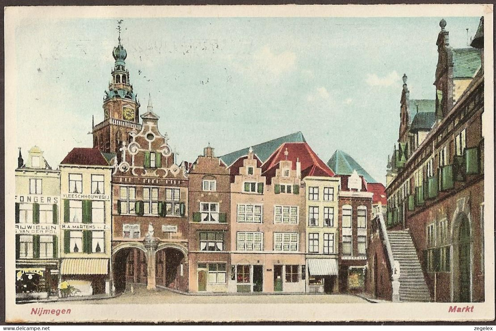 Nijmegen - Markt - Rond 1942 - Nijmegen