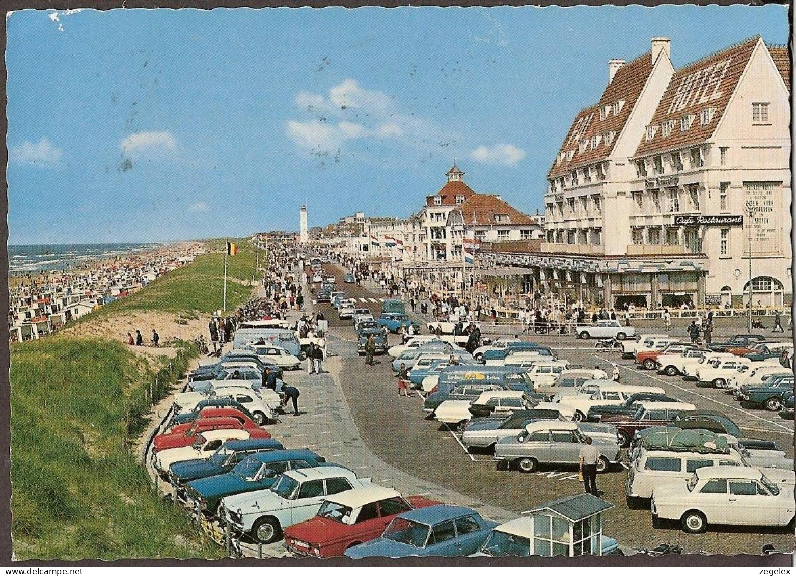 Noordwijk Aan Zee - Koningin Wilhelmina Boulevard - 1969 - Noordwijk (aan Zee)