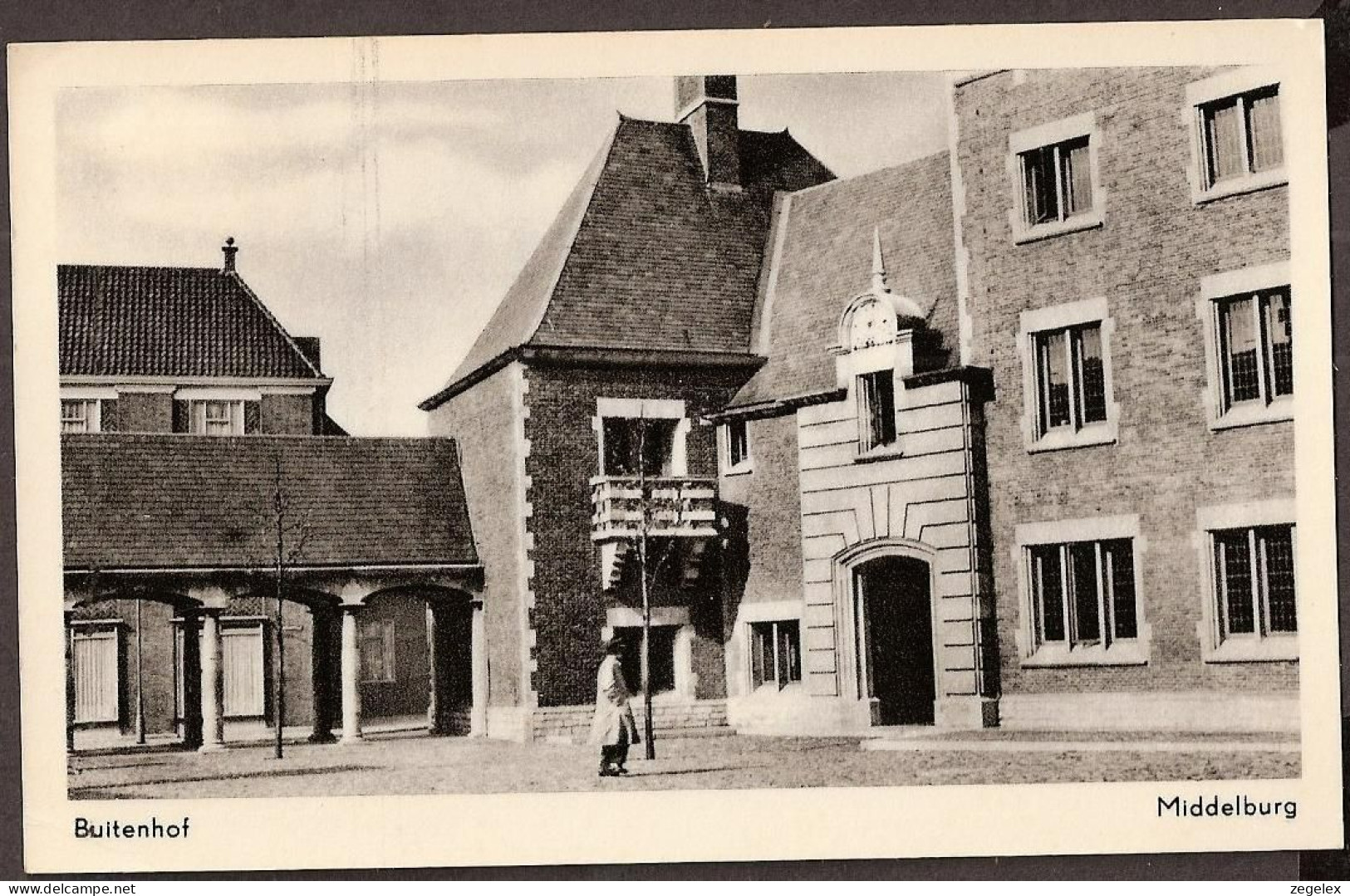 Middelburg - Buitenhof - Straatbeeld 1959 - Middelburg