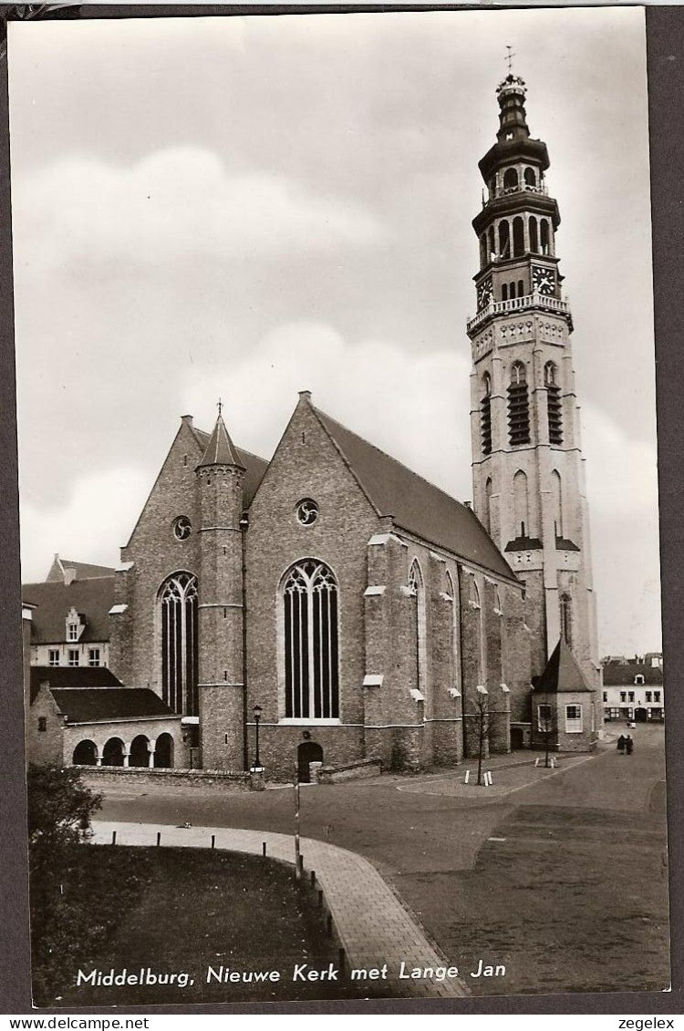 Middelburg - Nieuwe Kerk Met Lange Jan Rond 1967 - Middelburg