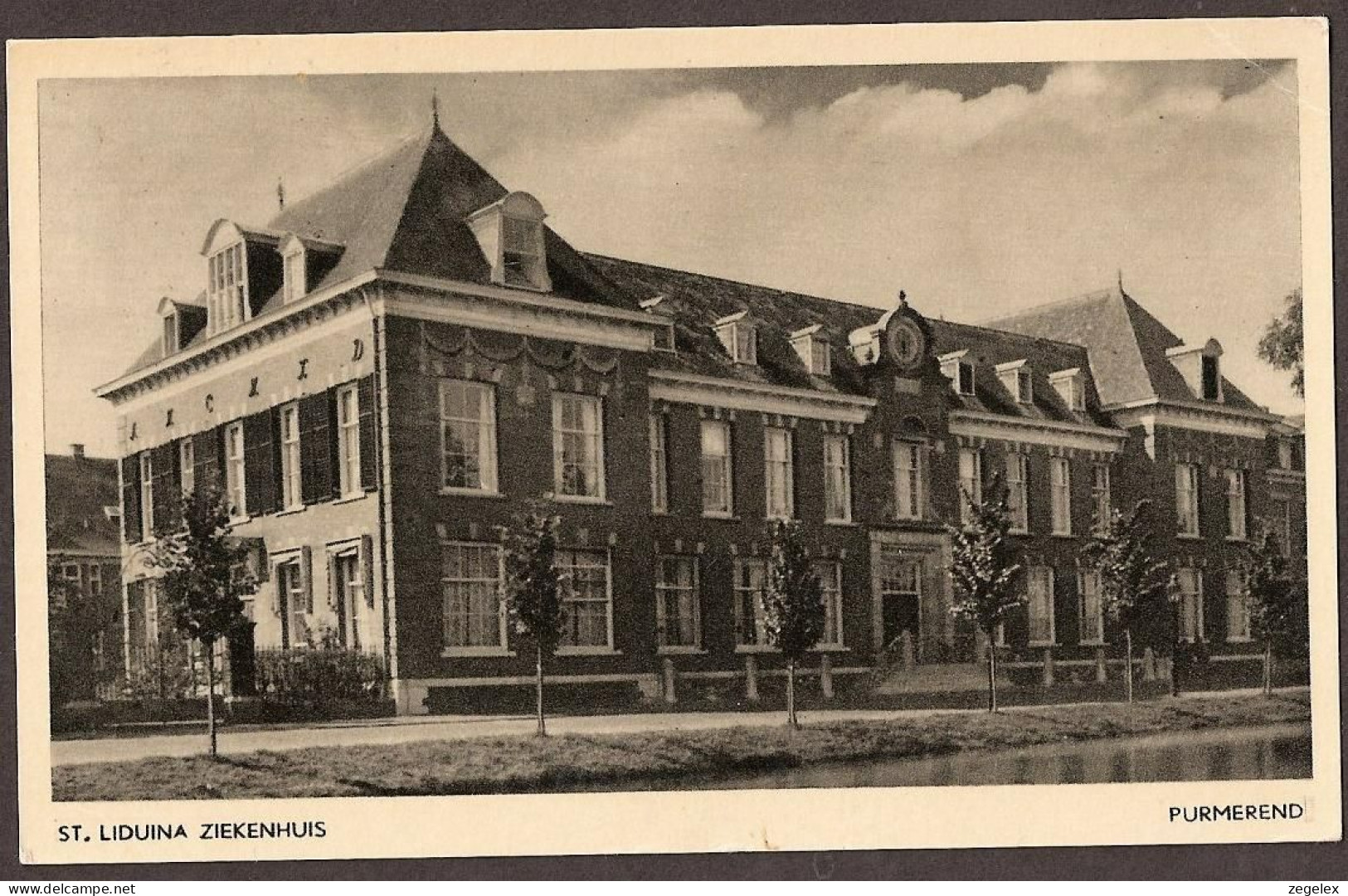 Purmerend - St.Liduina Ziekenhuis - Emma Kade Rond 1957 - Purmerend