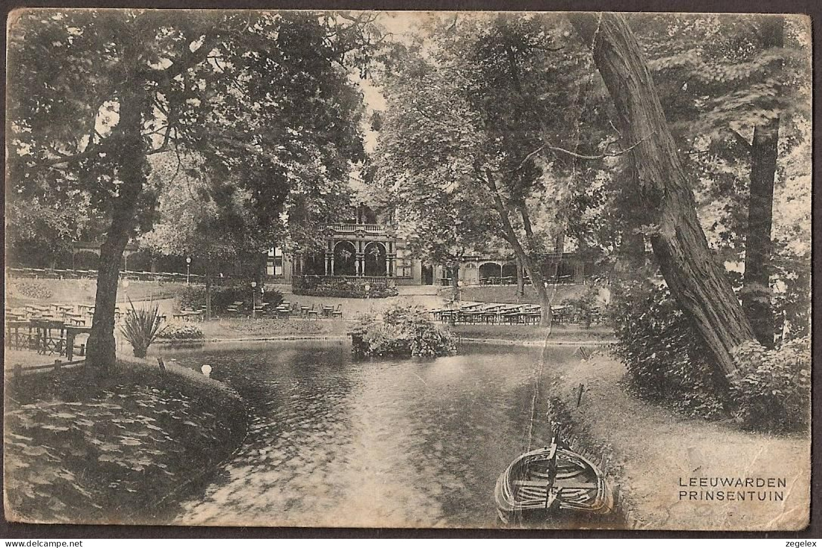 Leeuwarden  - Prinsentuin - 1920  - Leeuwarden