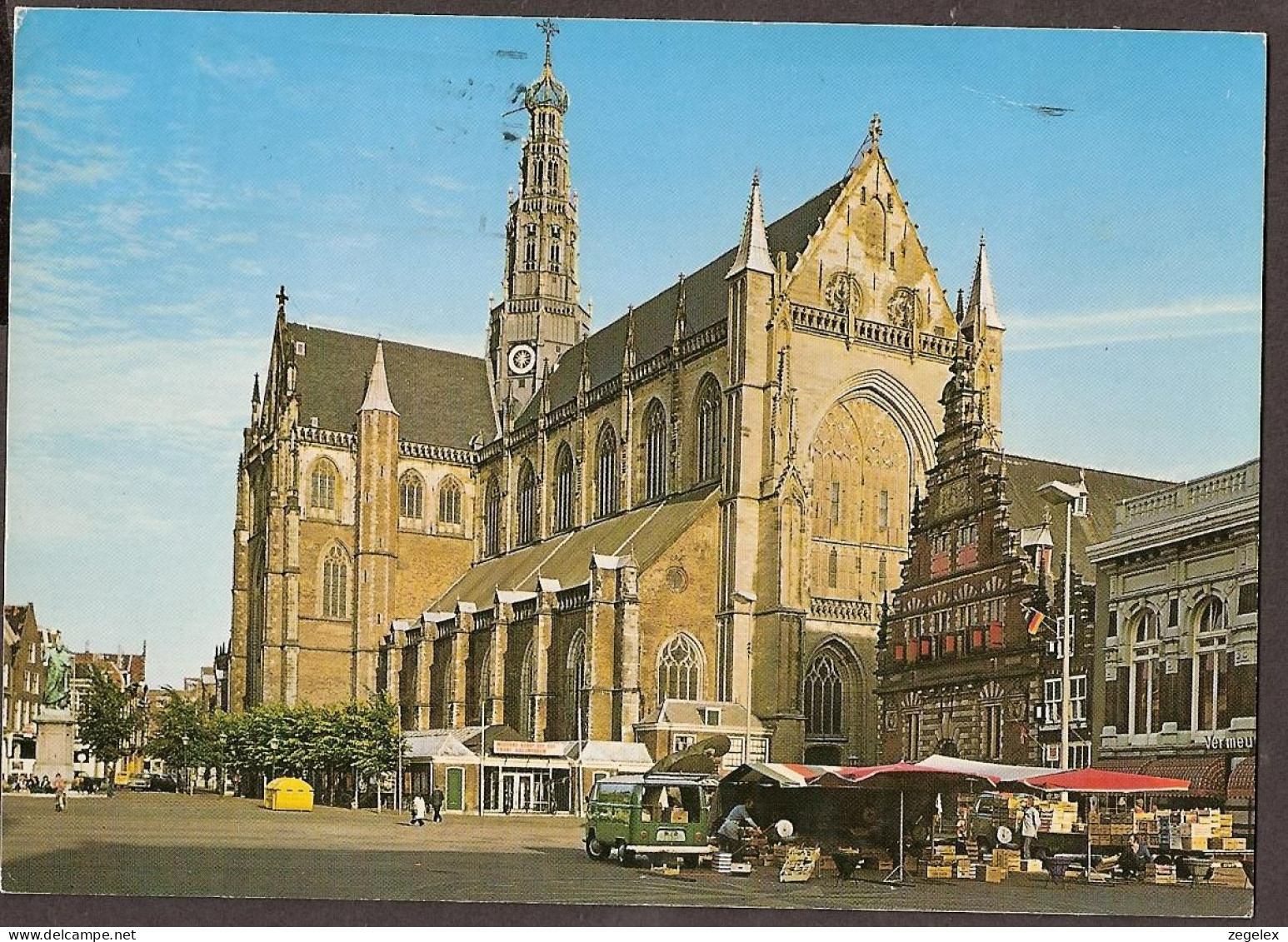 Haarlem - Grote Markt - Straatbeeld 1977 Met Fruitkoopman - Haarlem