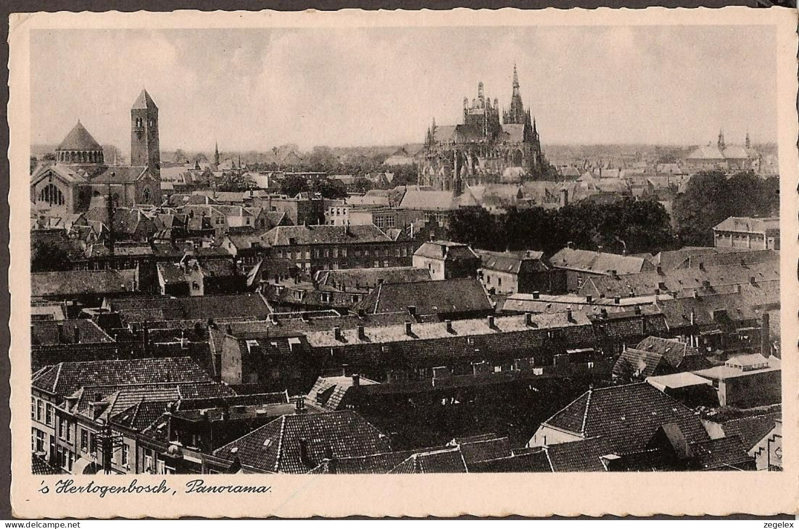 S Hertogenbosch - Panorama - Rond 1935 - 's-Hertogenbosch