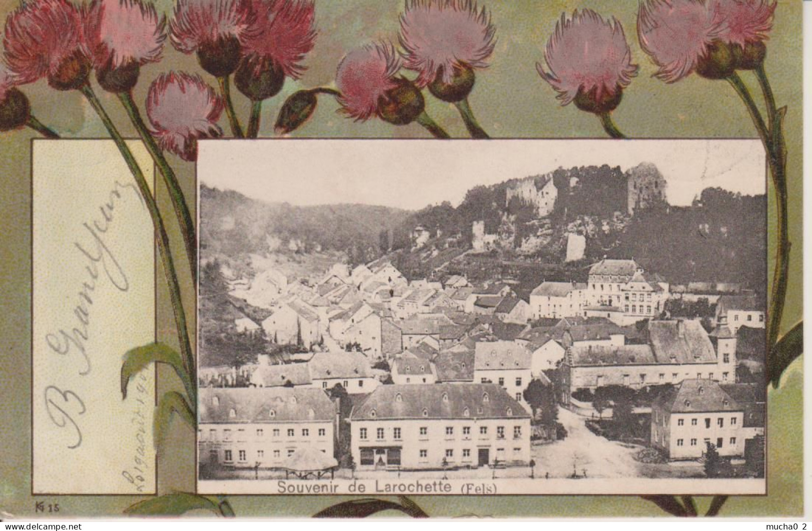 LAROCHETTE - SOUVENIR DE - CARTE STYLISEE - Fels