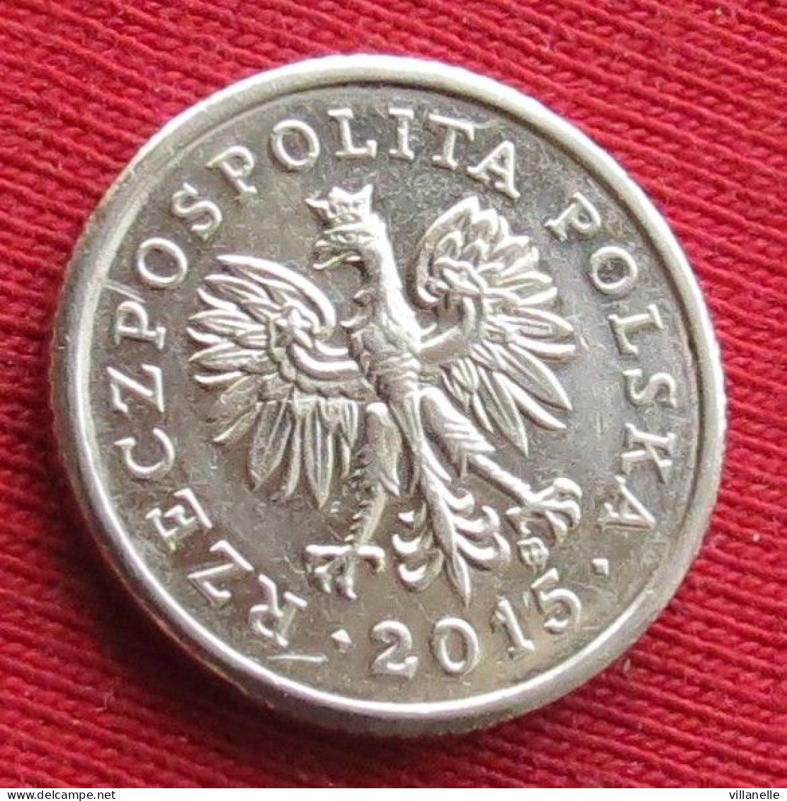 Poland 10 Groszy 2015 Y# 279 Lt 935 Polonia Pologne Polen Polska - Poland