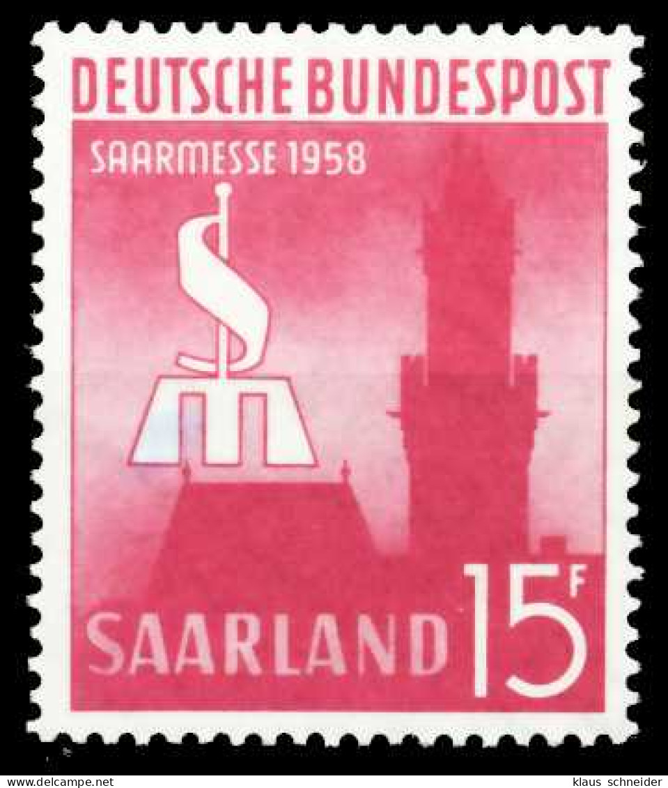 SAAR OPD 1958 Nr 435 Postfrisch S9FFCDE - Ungebraucht