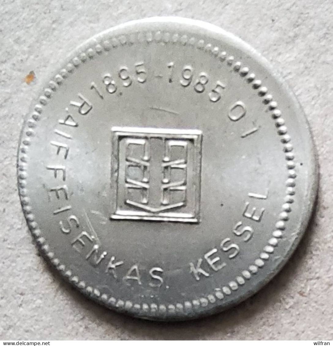 4601 Vz Zie Scan – Kz Raiffeisenkas Kessel-Lo 1895-1985-07 - Gemeindemünzmarken