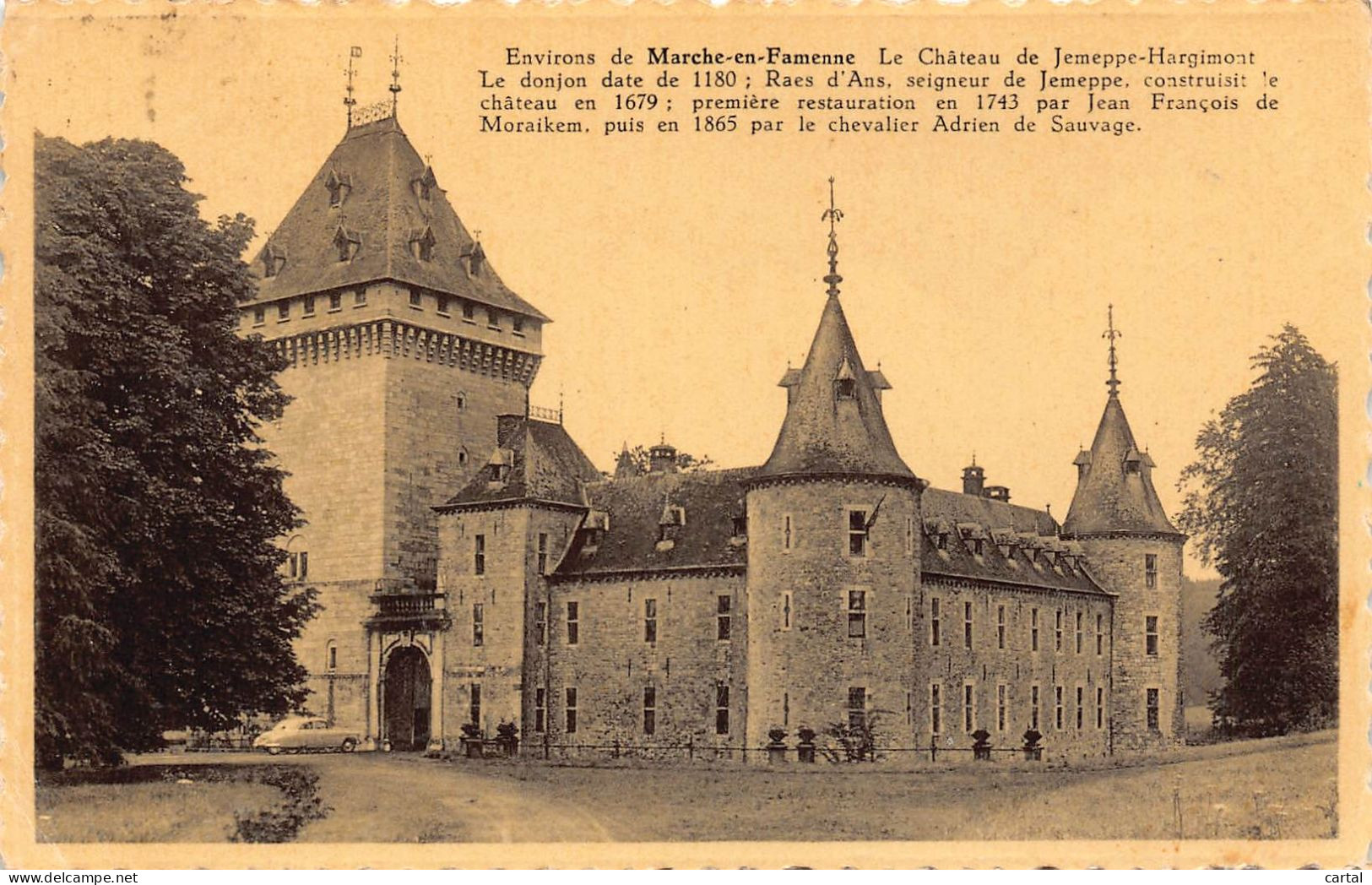 Environs De MARCHE-en-FAMENNE - Le Château De Jemeppe-Hargimont - Marche-en-Famenne