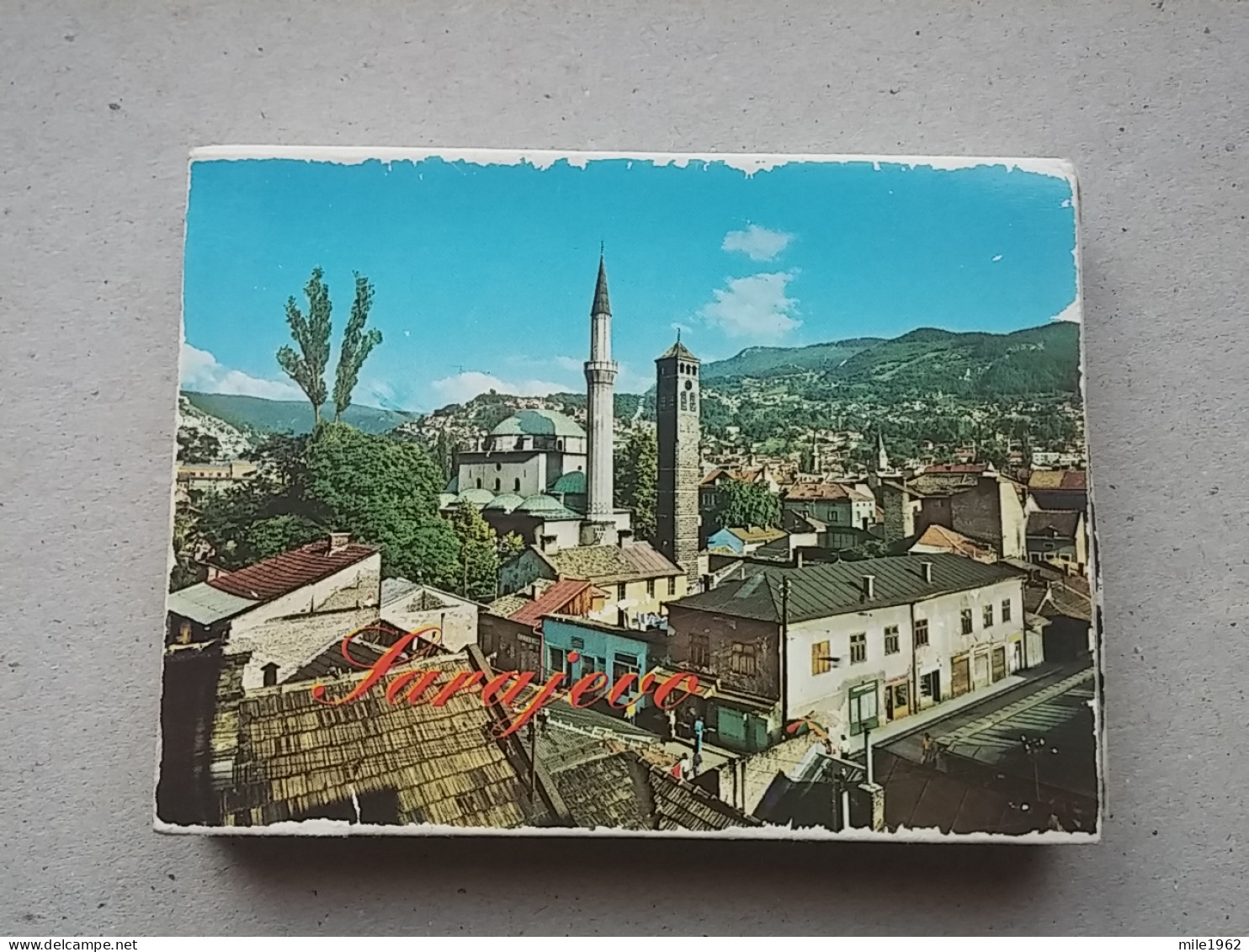 Carnet 1 - SARAJEVO, BOSNIA AND HERZEGOVINA, 20 VUES, SOUVENIR 8X11 CM - Bosnia And Herzegovina