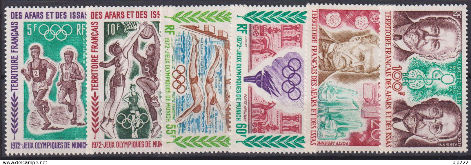 Afars Et Des Issas 1972 Y.T.A72/77 **/MNH VF - Unused Stamps