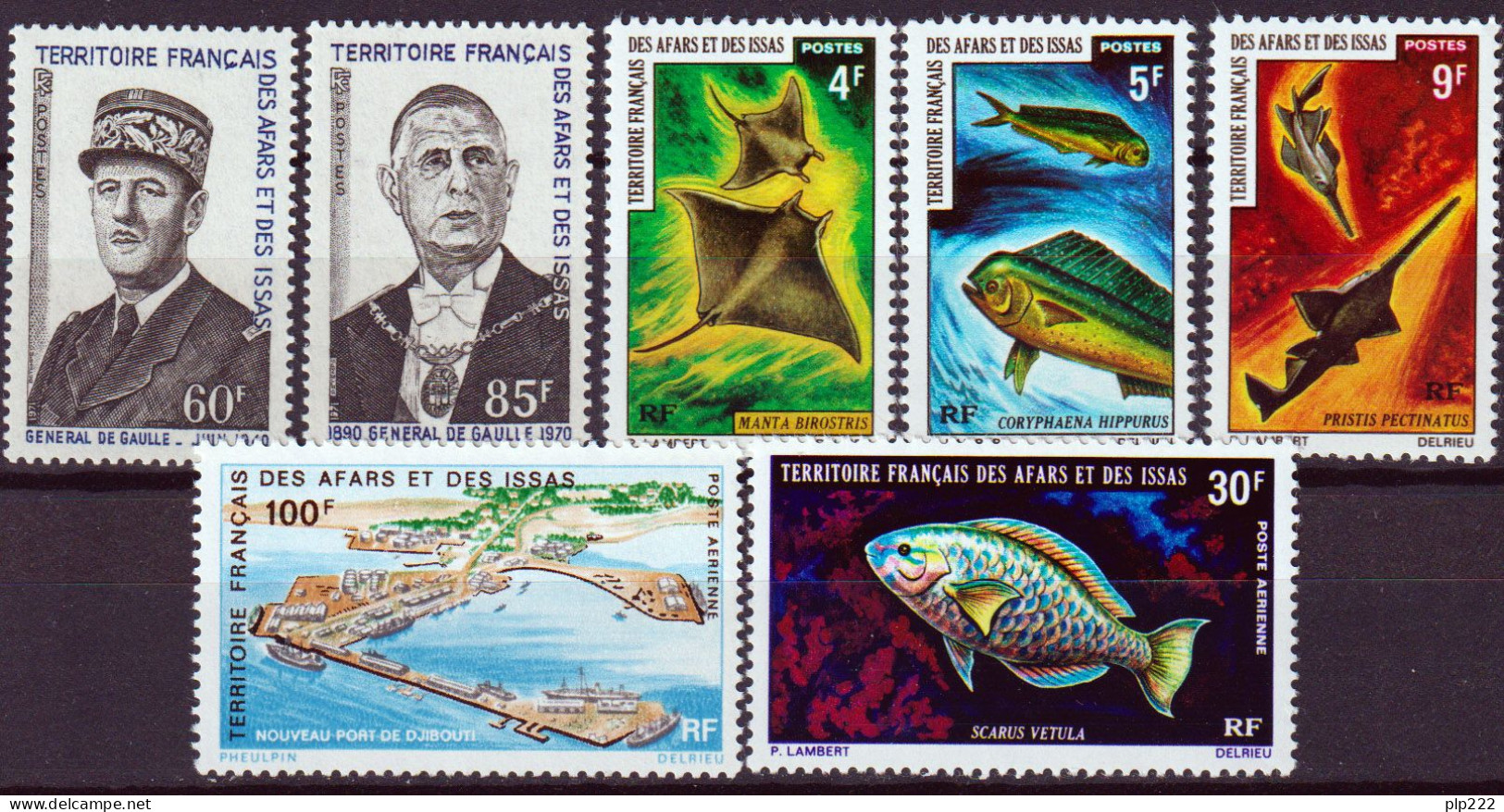 Afars Et Des Issas 1971 Y.T.372/76,A66/67 **/MNH VF - Unused Stamps