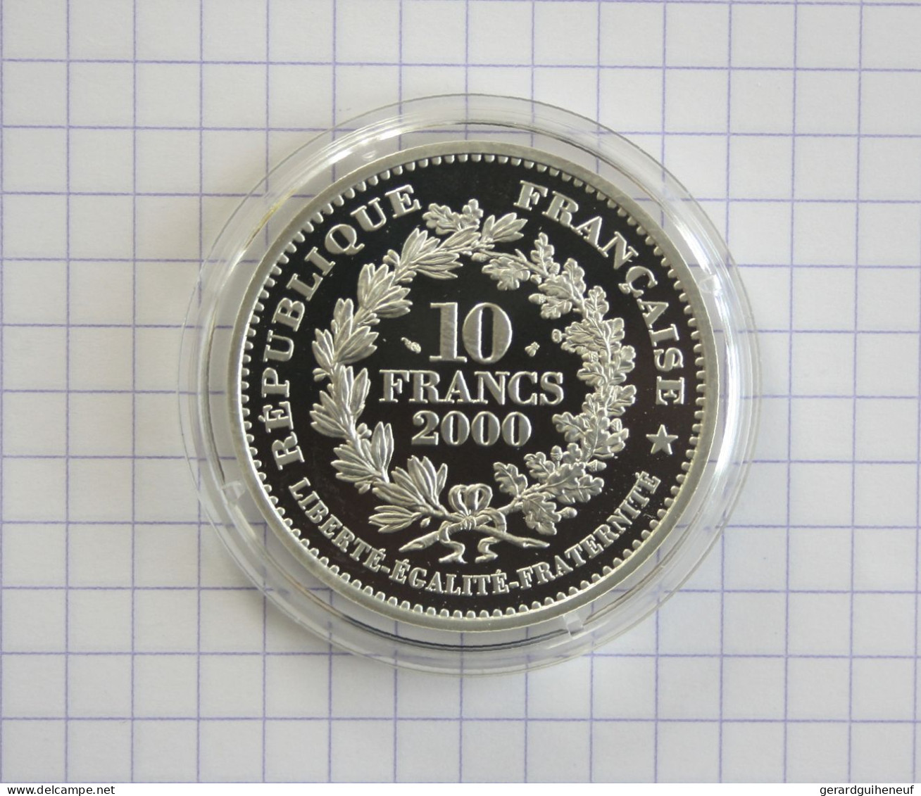 RARISSIME : 10 Francs ARGENT 2000 FDC "Louis XIII" - Cotation : 80 € : - Mezclas - Monedas