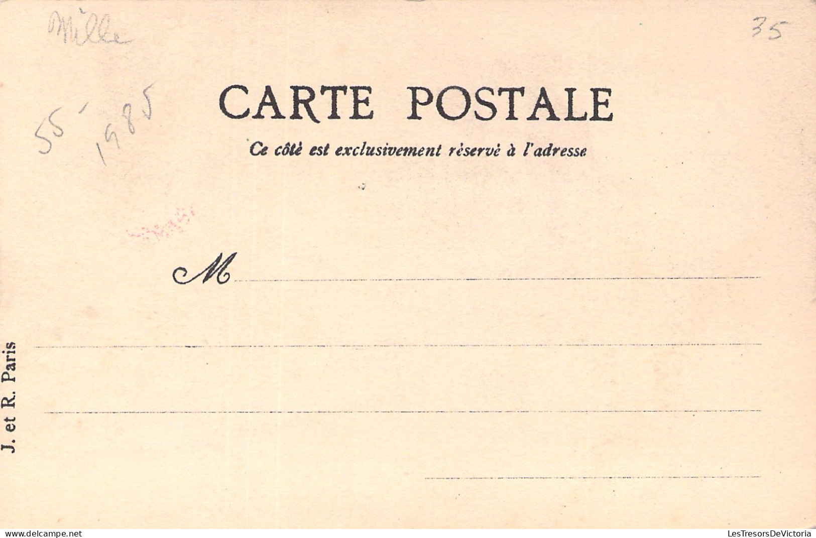 ILLUSTRATEUR - Mille - Pour Votre Bonheur - Carte Postale Ancienne - Mille