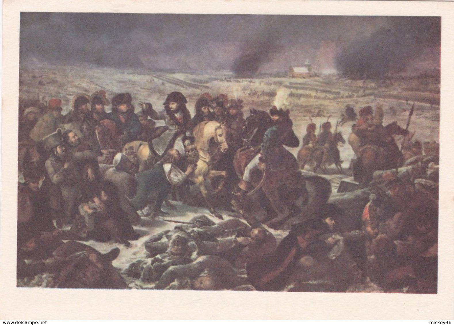 Histoire -- Napoléon --Sur Le Champ De Bataille D'Eylau --tableau Antoine-Jean GROS - Geschichte