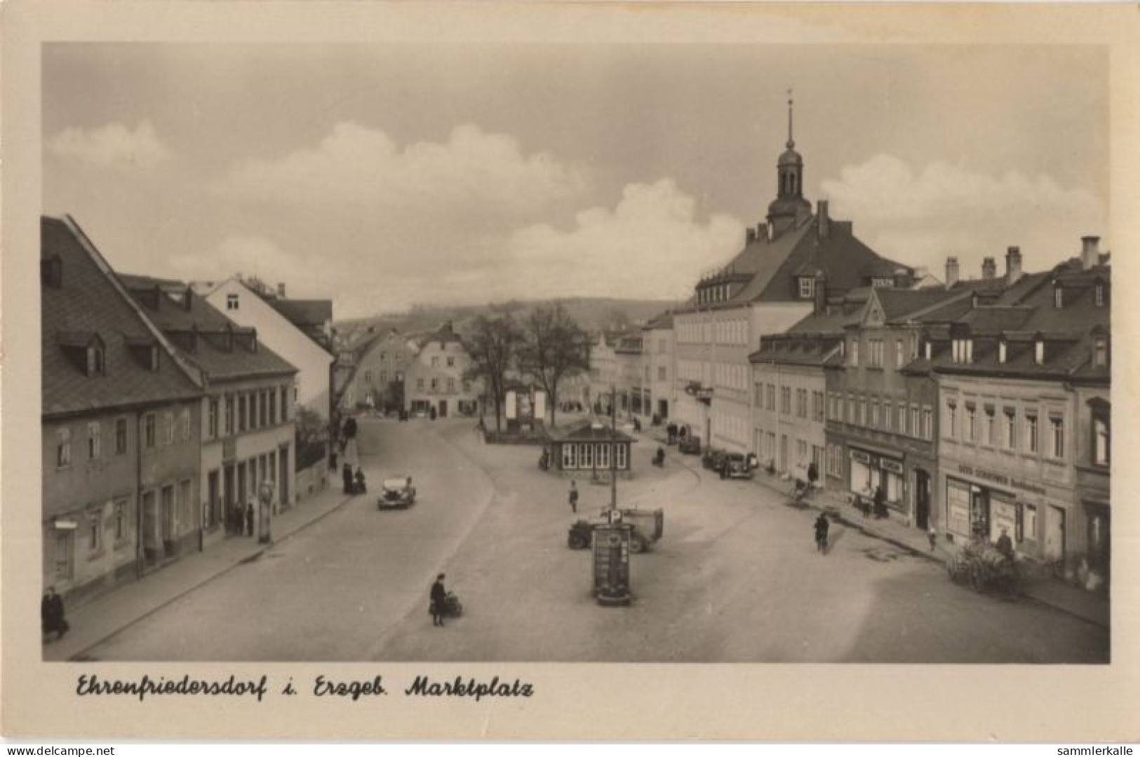 125689 - Ehrenfriedersdorf - Marktplatz - Ehrenfriedersdorf