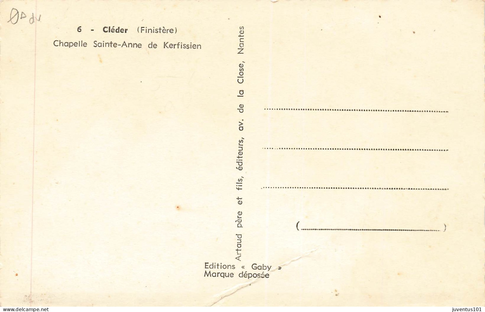 CPSM Cléder-Chapelle Sainte Anne De Kerfissien-6-RARE     L2764 - Cléder