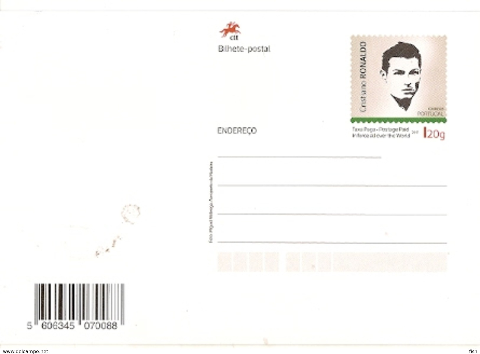 Portugal ** & Postal Stationery, Madeira Airport, Ceremony And Tribute To Cristiano Ronaldo 2017 (6575) - Ganzsachen