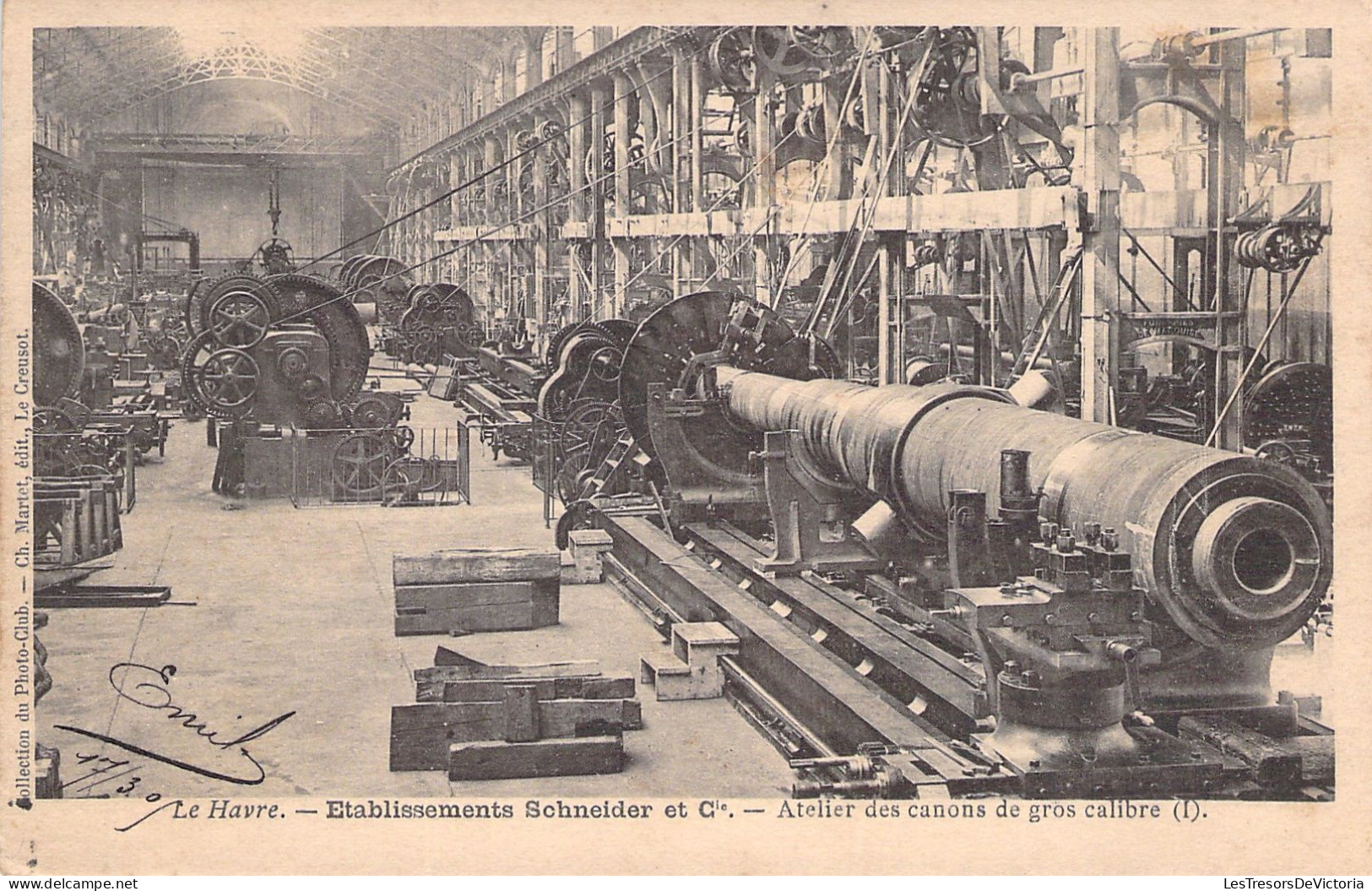 FRANCE - Le Havre - Etablissements Schneider - Atelier Des Canons De Gros Calibre - Animé - Carte Postale Ancienne - Ohne Zuordnung