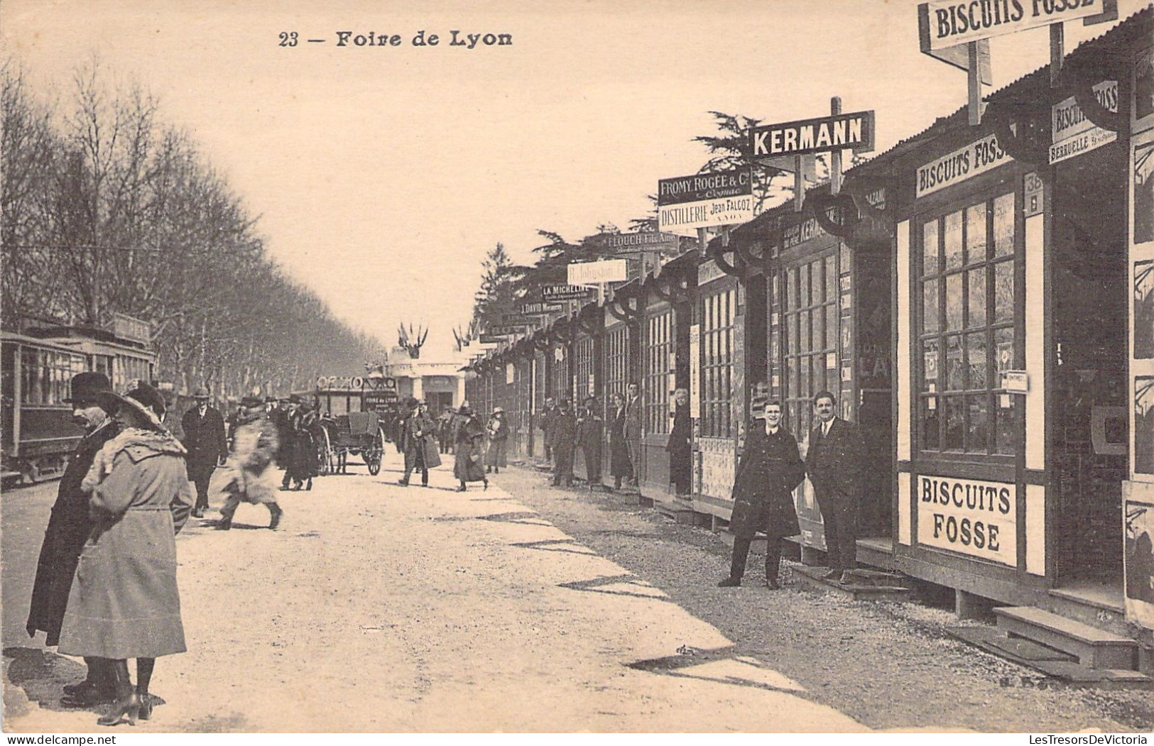 FRANCE - FOIRE -  Foire De Lyon -  Animé - Carte Postale Ancienne - Kirmes