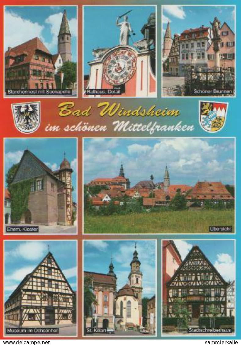 24853 - Bad Windsheim U.a. Stadtschreiberhaus - Ca. 1995 - Bad Windsheim