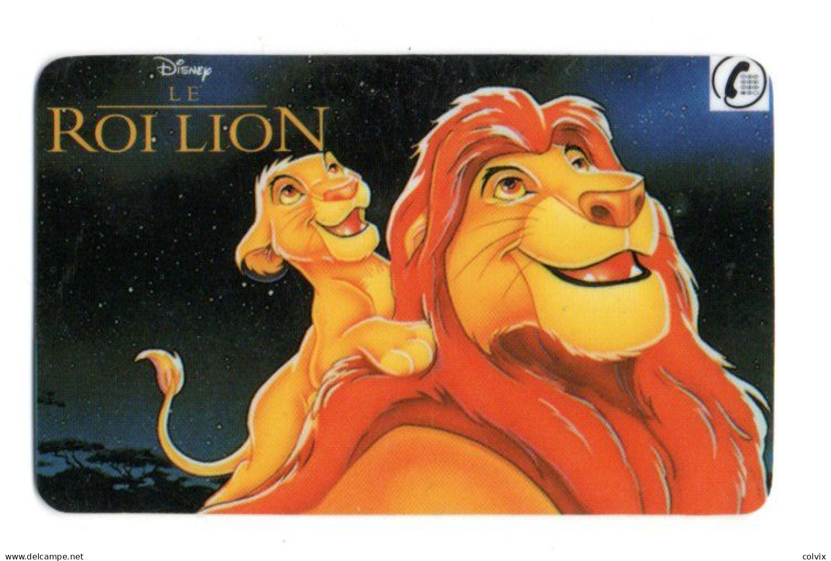 FRANCE PREPAYE SEPA DISNEY LE ROI LION - Disney