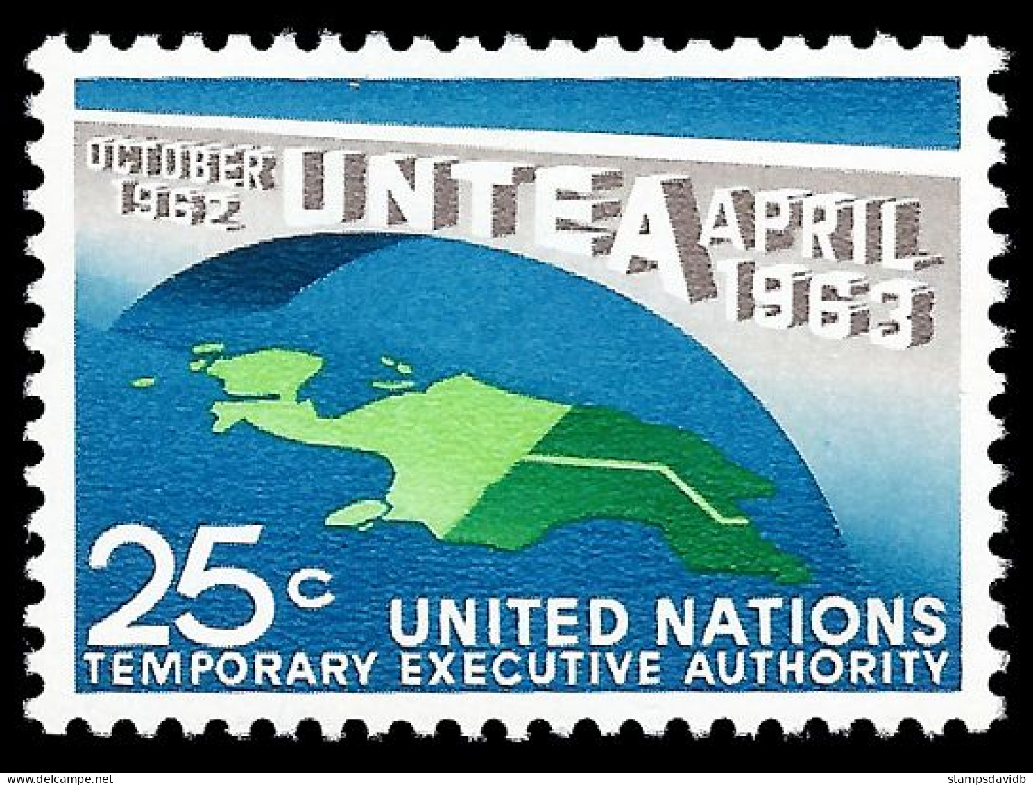 1963 UN New York 133 UNTEA In West New Guinea - Ungebraucht