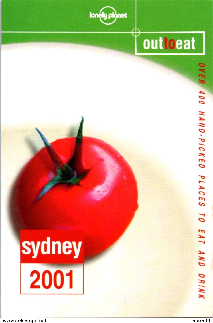 21-3-2024 (3 Y 40) Australia - Lonely Planet (out To Eat) Tomato & Lemon (2 Postcards) - Hotel's & Restaurants