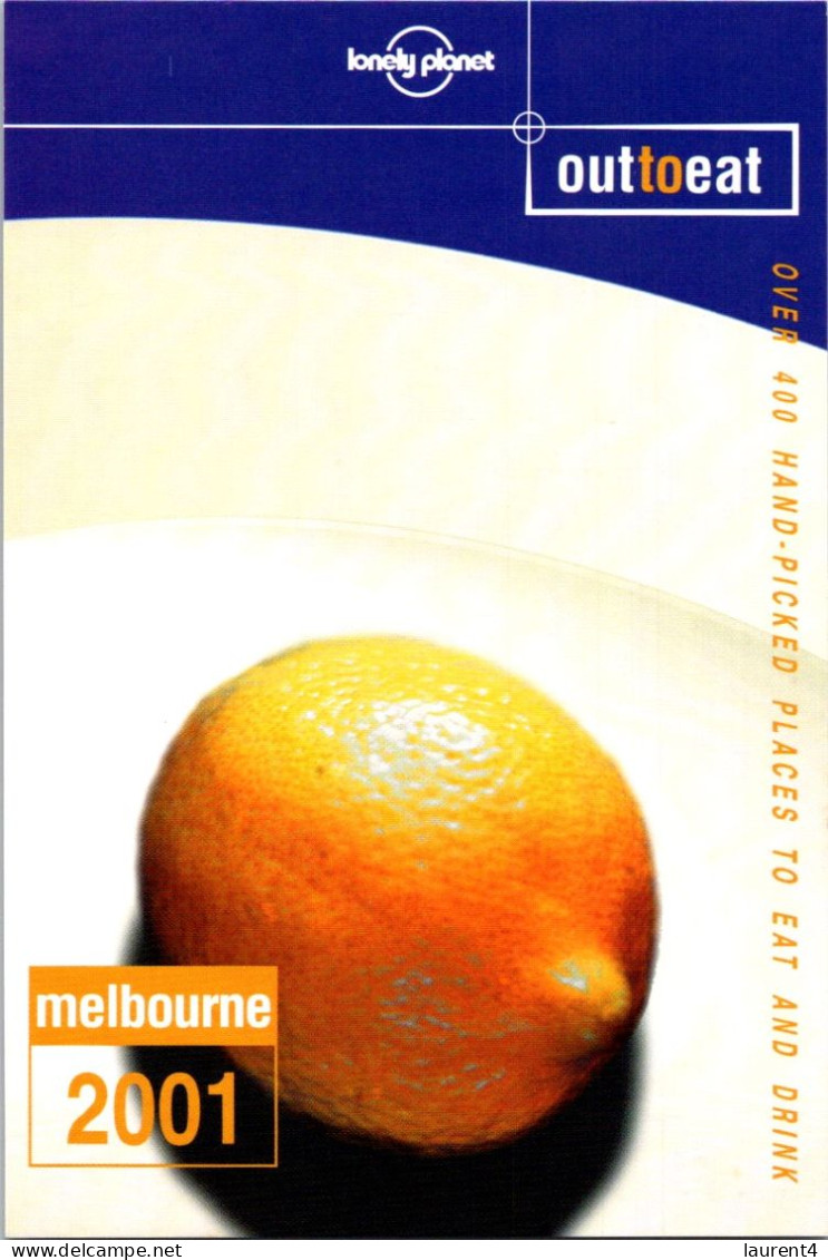 21-3-2024 (3 Y 40) Australia - Lonely Planet (out To Eat) Tomato & Lemon (2 Postcards) - Hotel's & Restaurants