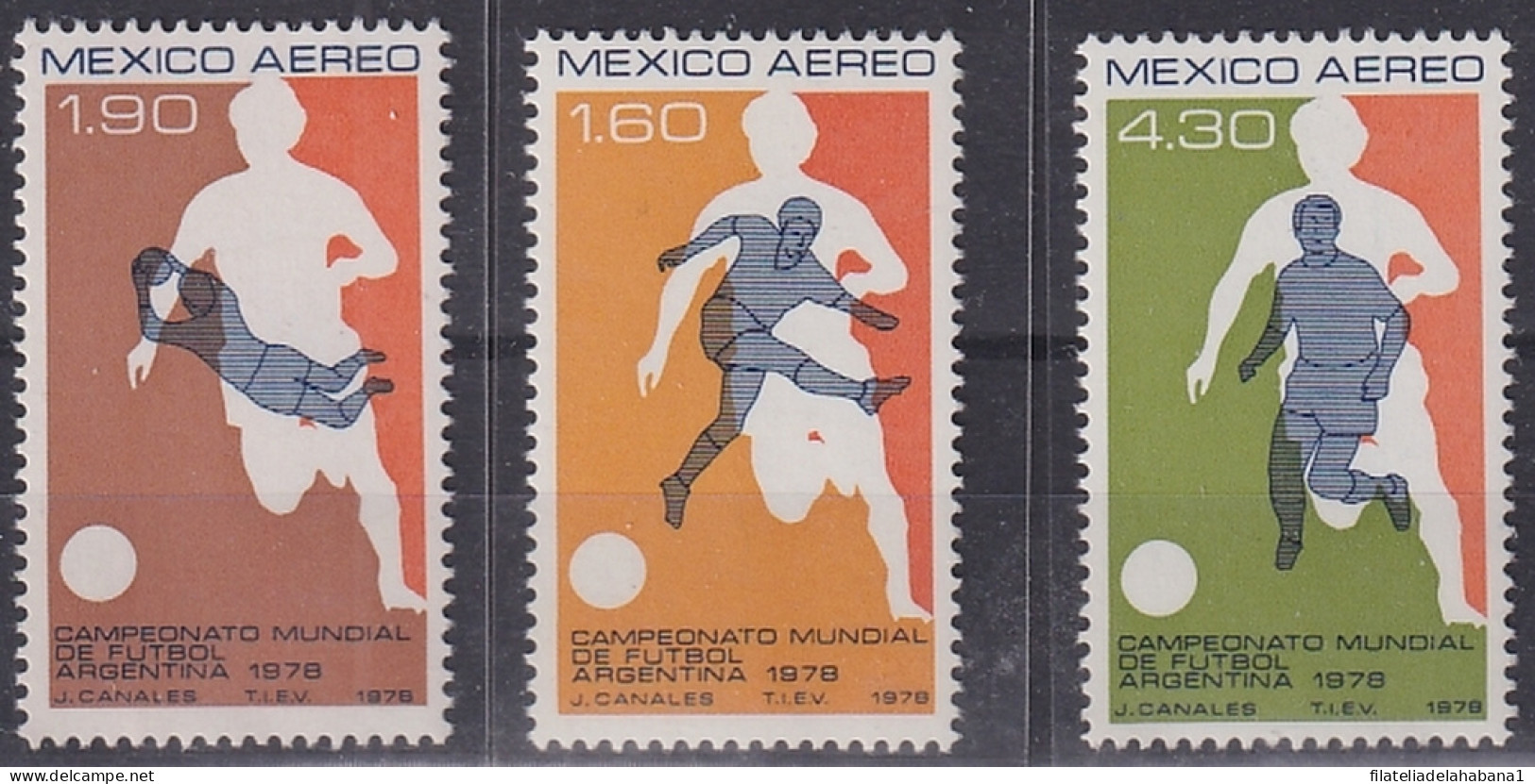 F-EX47676 MEXICO MNH 1978 WORLD FOOTBALL SOCCER CHAMPIONSHIP.  - 1978 – Argentine