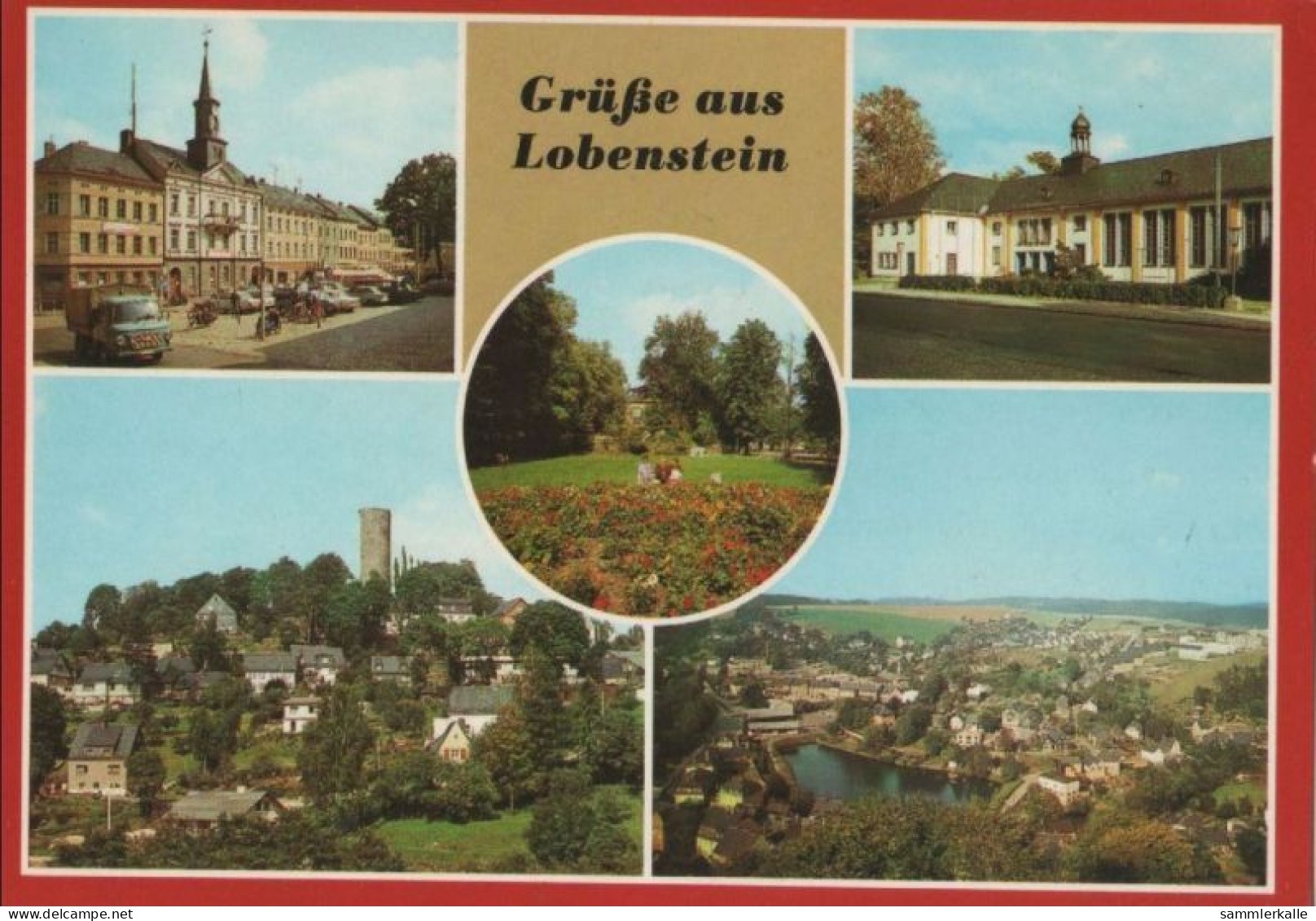 103547 - Lobenstein - Blick Zum Alten Turm - 1987 - Lobenstein