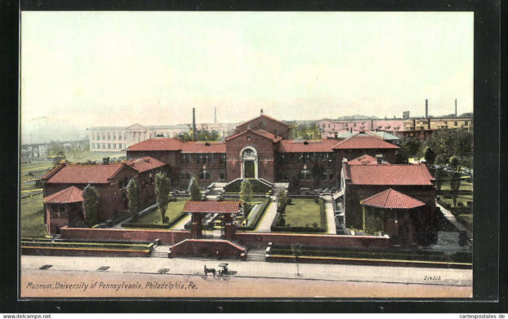 AK Philadelphia, PA, Museum, University Of Pennsylvania  - Philadelphia