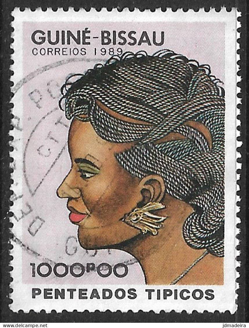 GUINE BISSAU – 1989 Hairstyles 1000P00 Used Stamp - Guinea-Bissau