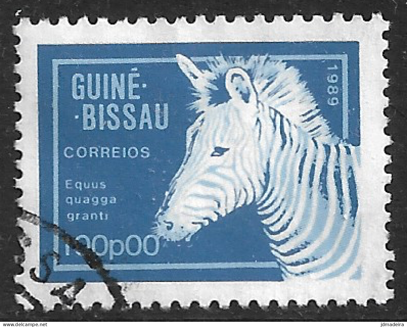 GUINE BISSAU – 1989 Animals 100P00 Used Stamp - Guinea-Bissau