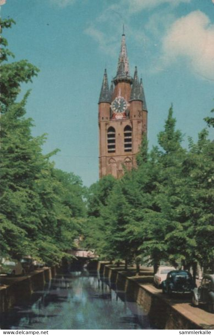 93518 - Niederlande - Delft - Oude Delft Met Oude Kerk - 1968 - Delft