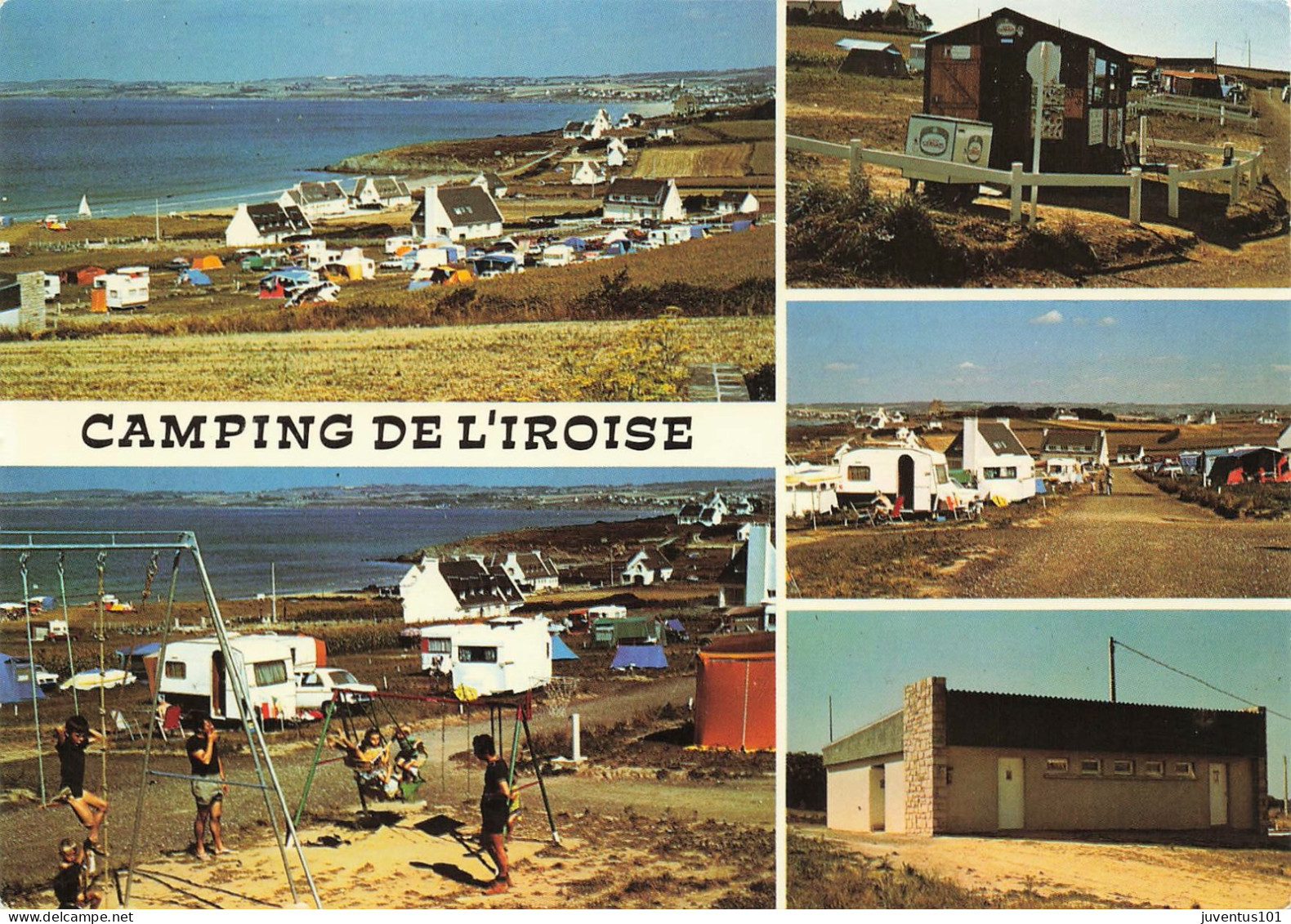 CPSM Plomodiern-Camping De L'Iroise-RARE     L2765 - Plomodiern