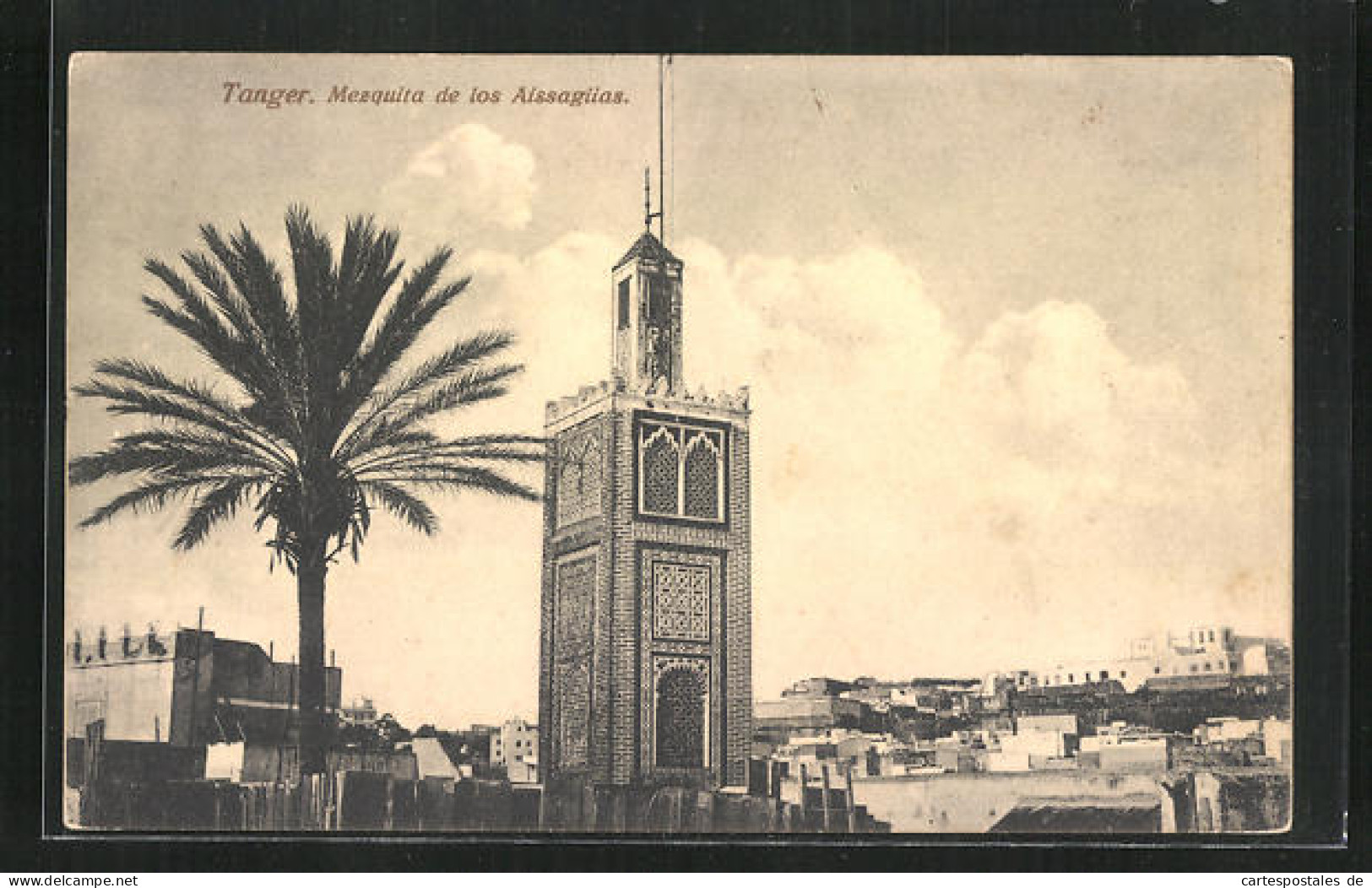 CPA Tanger, Mezquita De Los Aissagias  - Tanger