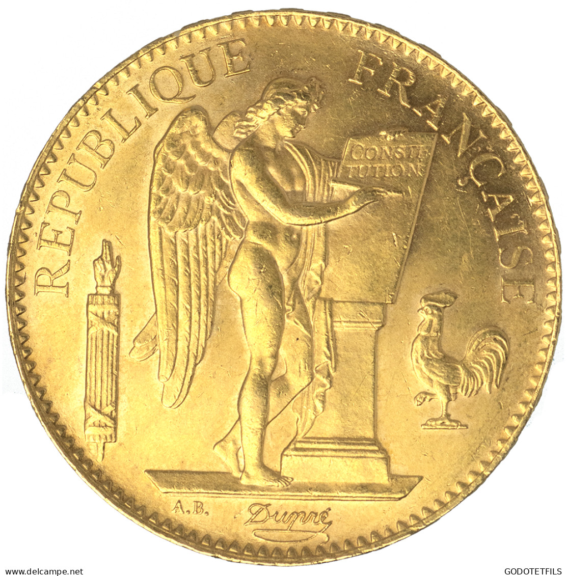 III ème République-100 Francs Génie 1886 Paris - 100 Francs (gold)