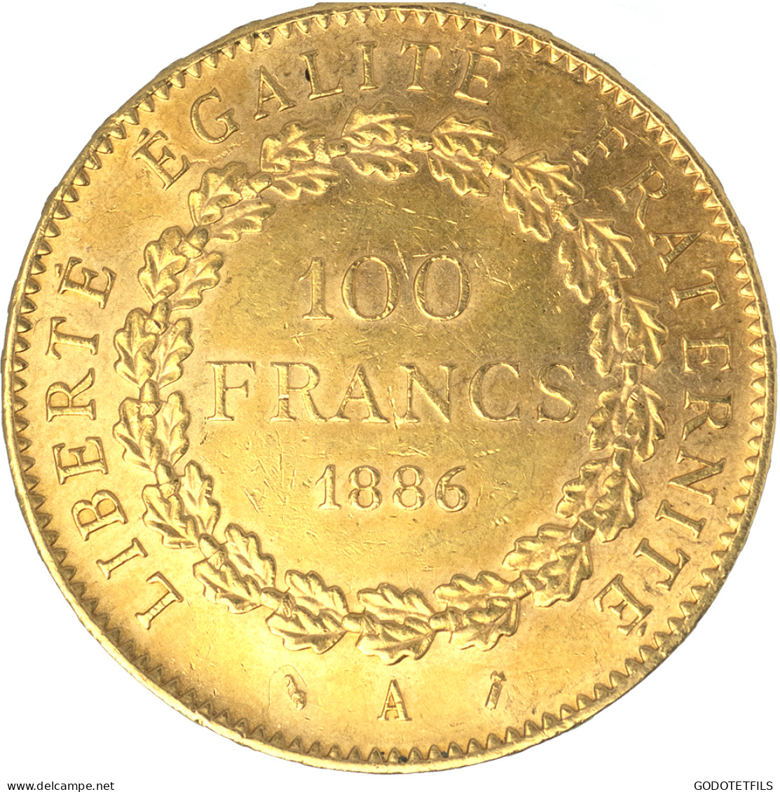 III ème République-100 Francs Génie 1886 Paris - 100 Francs (goud)
