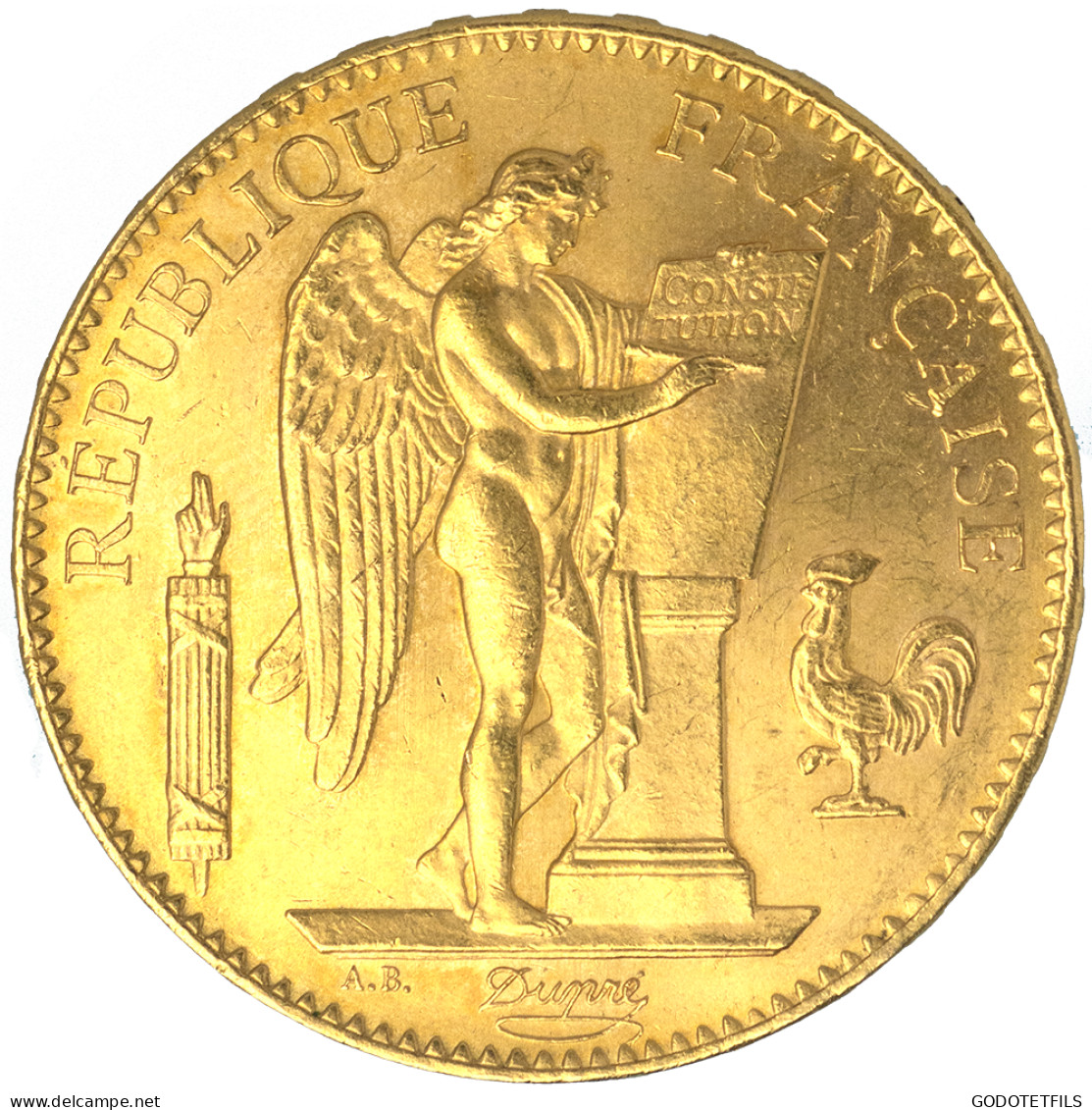 III ème République-100 Francs Génie 1882 Paris - 100 Francs (gold)