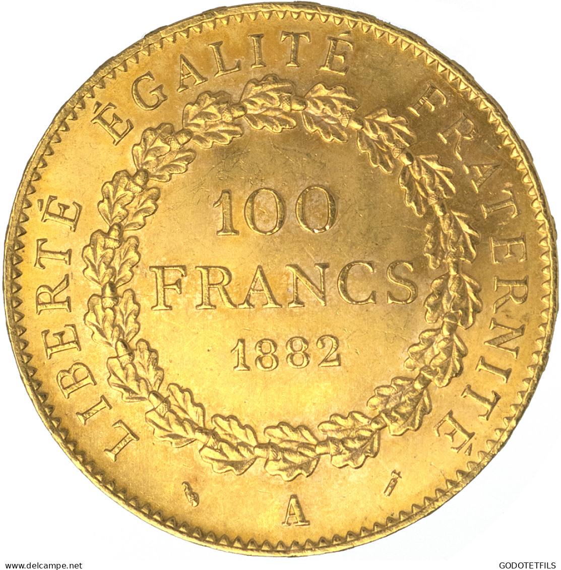 III ème République-100 Francs Génie 1882 Paris - 100 Francs (gold)