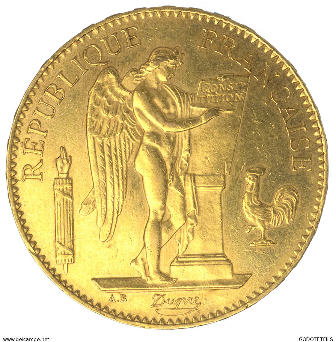 III ème République-100 Francs Génie 1878 Paris - 100 Francs (gold)