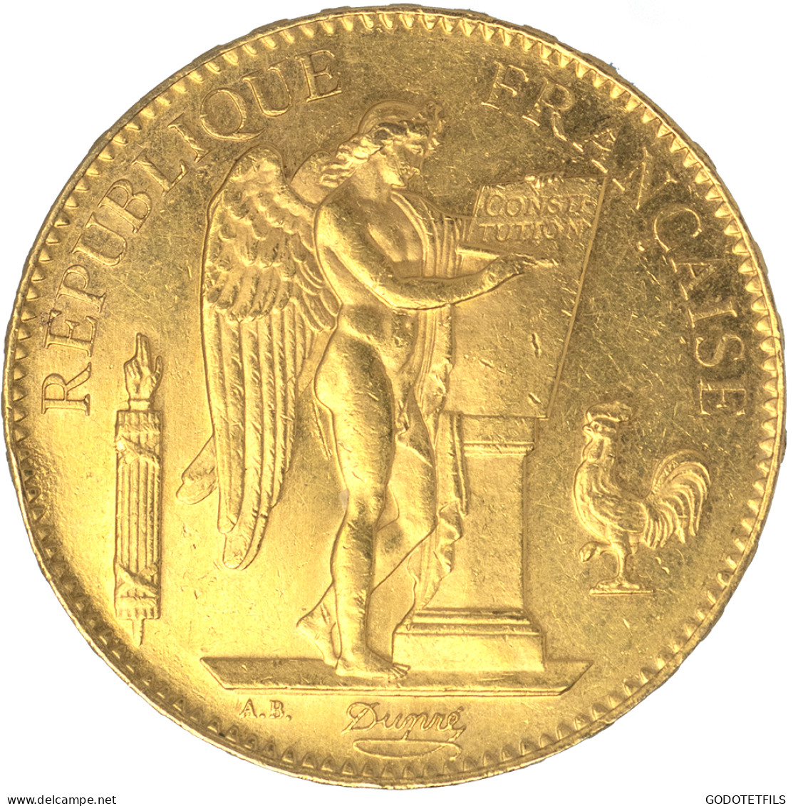 III ème République-100 Francs Génie 1886 Paris - 100 Francs (gold)