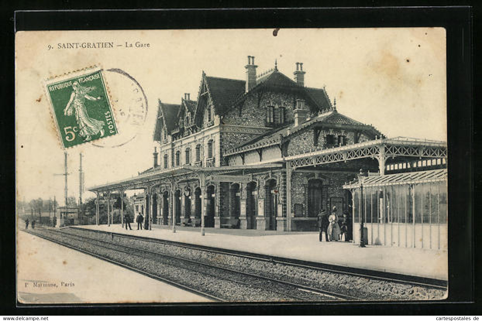 CPA Saint-Gratien, La Gare  - Saint Gratien